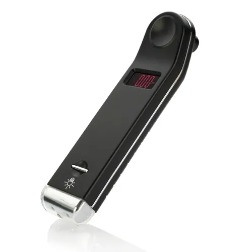 Digitale bandenspanningsmeter met ledlamp