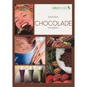 Omslag van het EKO boekje Heerlijke Chocolade recepten