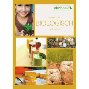 Omslag van het EKO boekje Meer met Biologisch natuurlijk