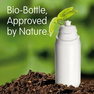 Off white Bio Bottle bidon met trektuit