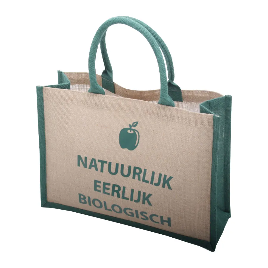 Jute shopper Olmenhorst met hengsels