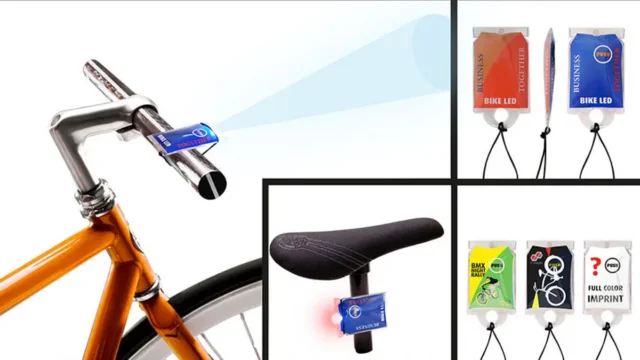 Bikeled ECO fietslampje met full colour opdruk
