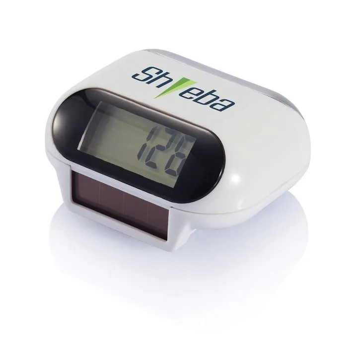 Solar stappenteller met clip en lcd-scherm