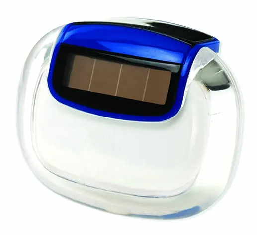 Sunwalk stappenteller met klein zonnepaneel