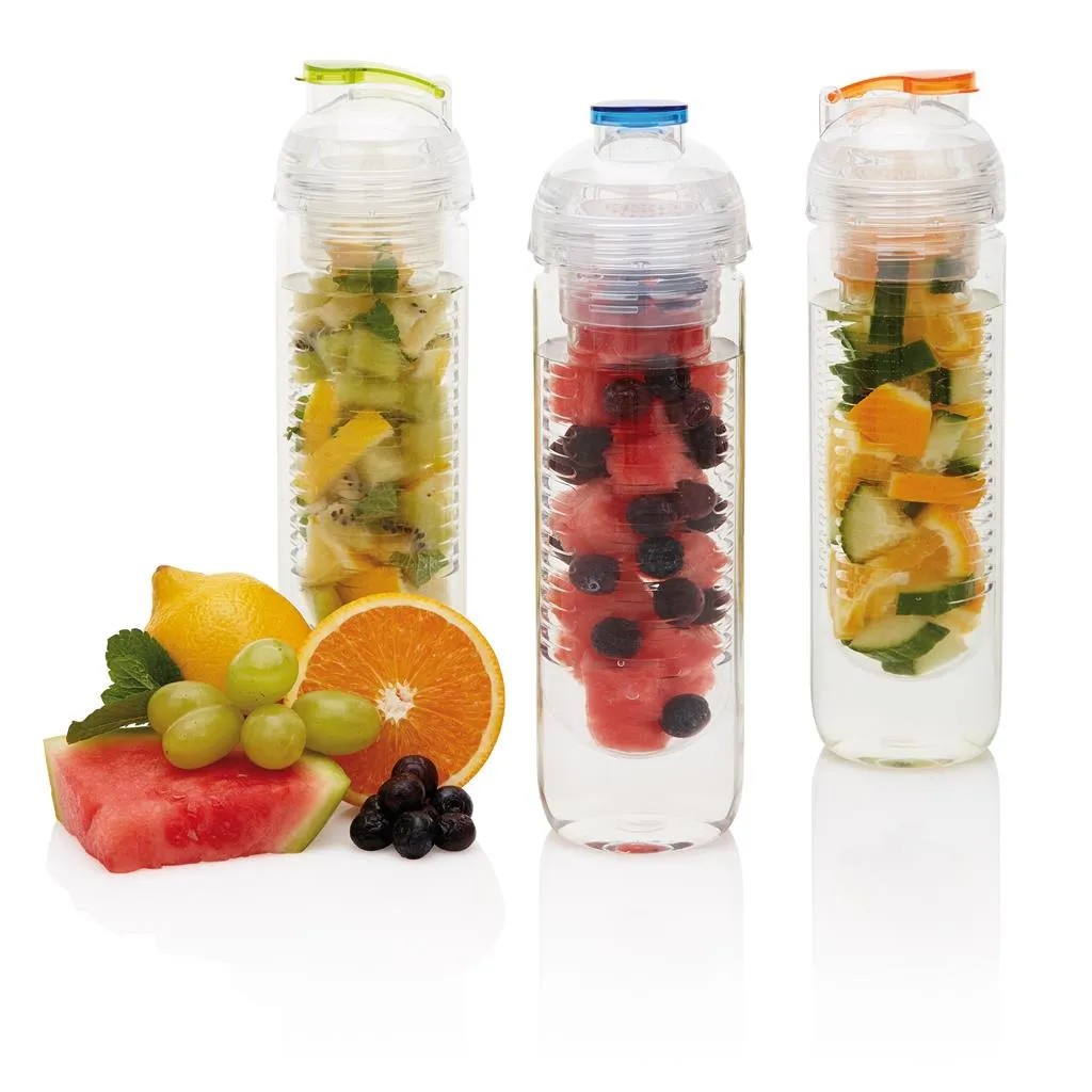 Tritan waterfles met fruit infuser van 500 ml