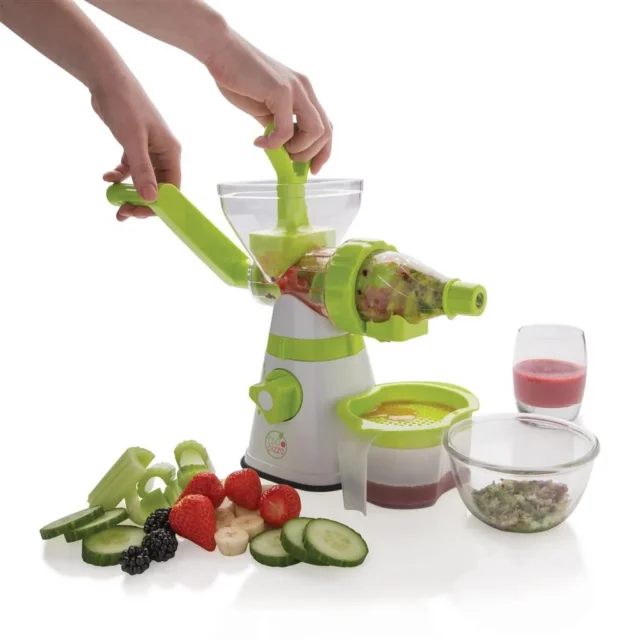 Handmatige slow juicer voor fruit en groenten