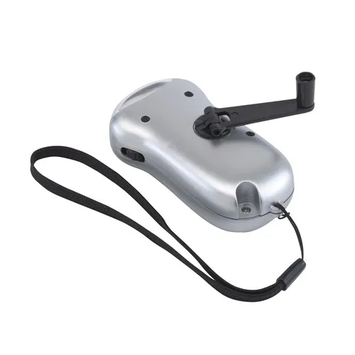 LED zaklamp Turnlight met zonnepaneel en dynamo