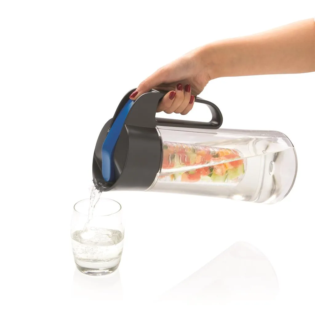 Tritan karaf van 2 liter met fruit-infuser