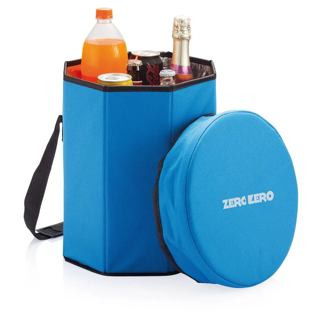 Opvouwbare Cooler Seat koeltas in blauw