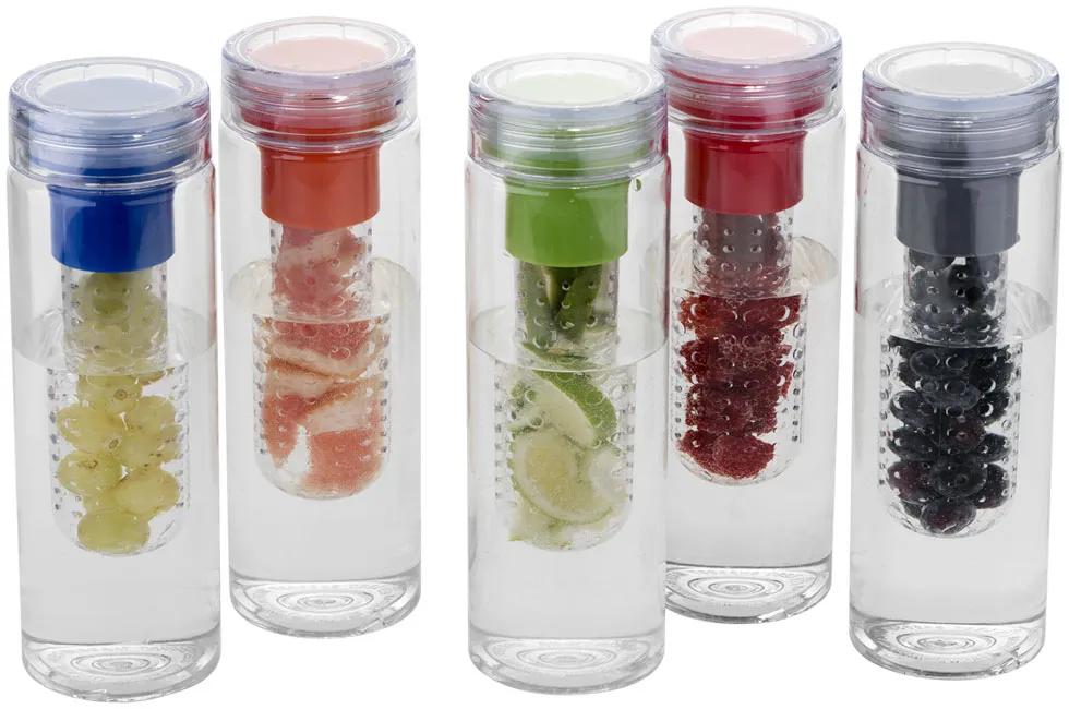 Fruiton drinkfles met fruitinfuser en 360 graden deksel