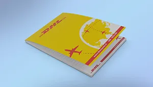 Bedrukt A5 schrijfblok met grijs kartonnen onderkant