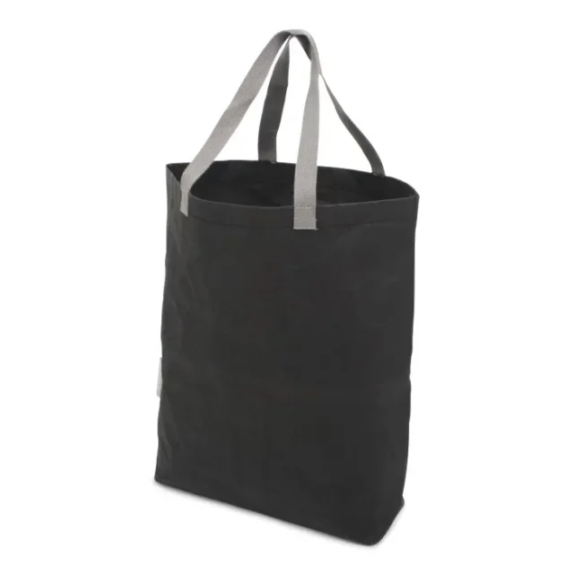 Zwarte Washed Kraft paperbag van gewassen kraftpapier