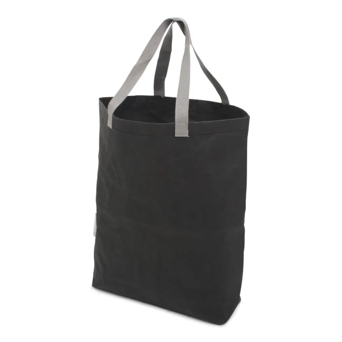 Zwarte Washed Kraft paperbag van gewassen kraftpapier