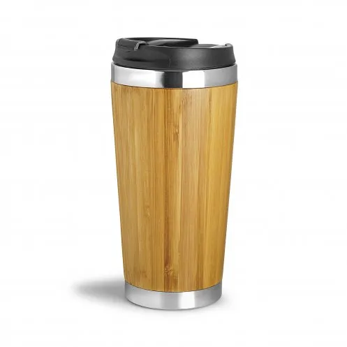 Isothermische mok Wood You met kartonnen box