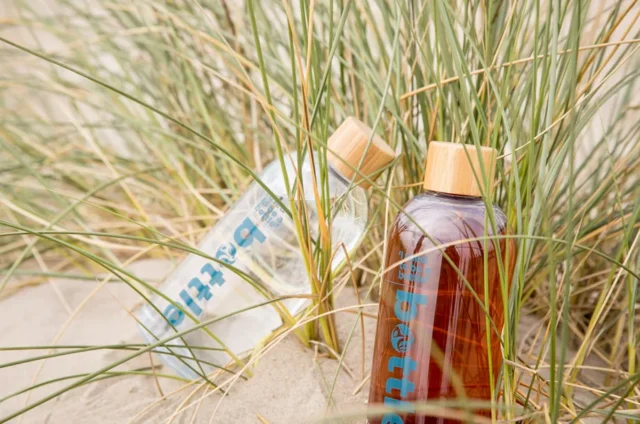 Drinkfles van gerecycled PET