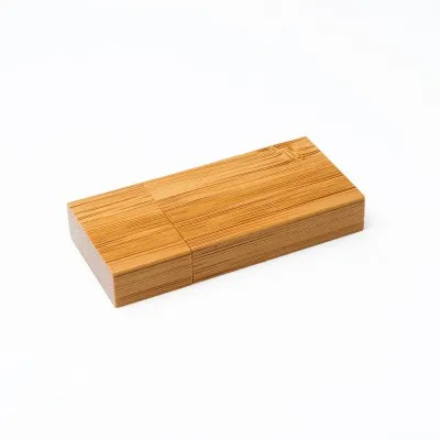 USB-stick met bamboe hoes