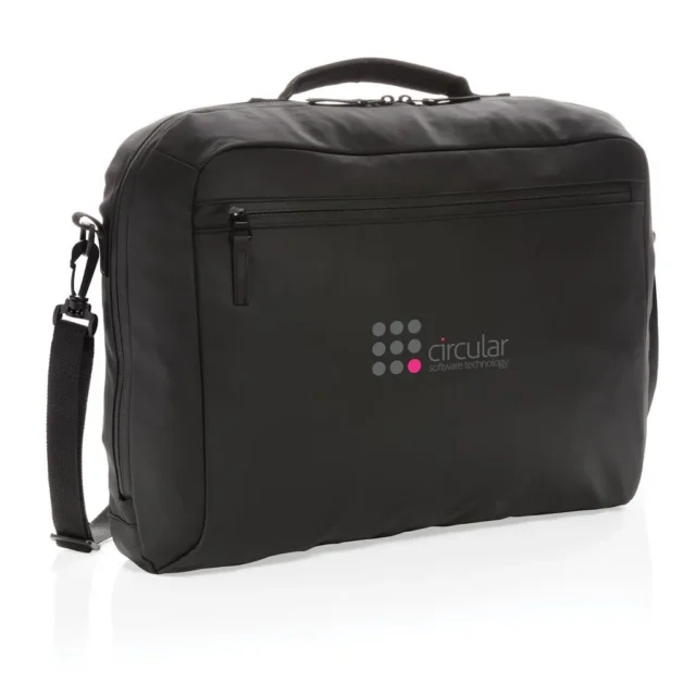 Zwarte laptoptas