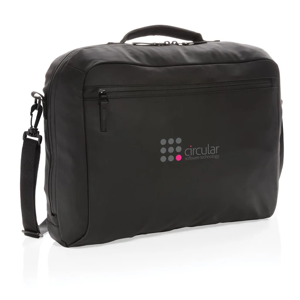 Zwarte laptoptas