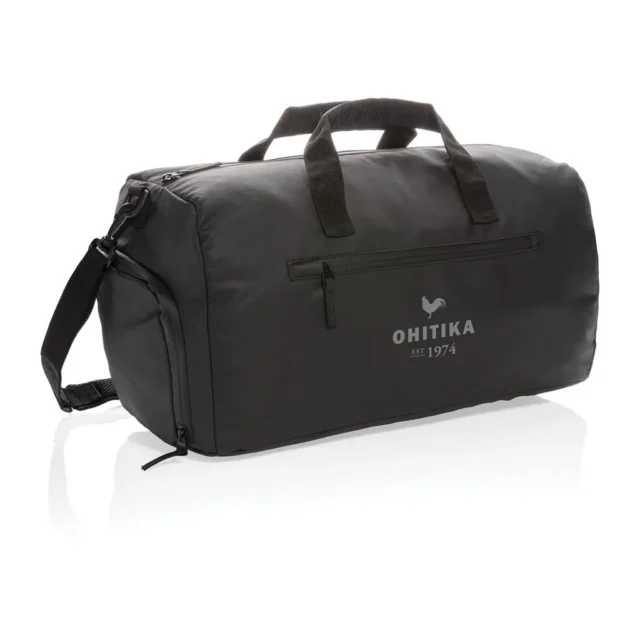Zwarte weekendtas