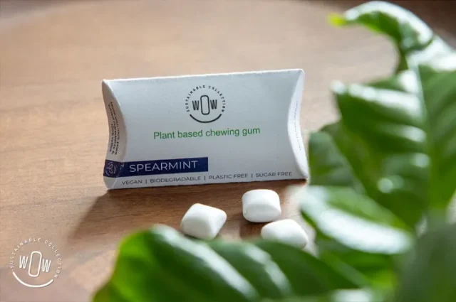 Verpakking plantaardige kauwgom