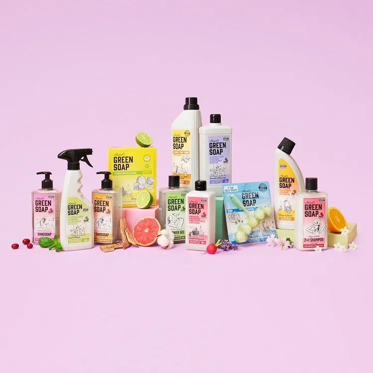 Flessen van Marcel's Green Soap