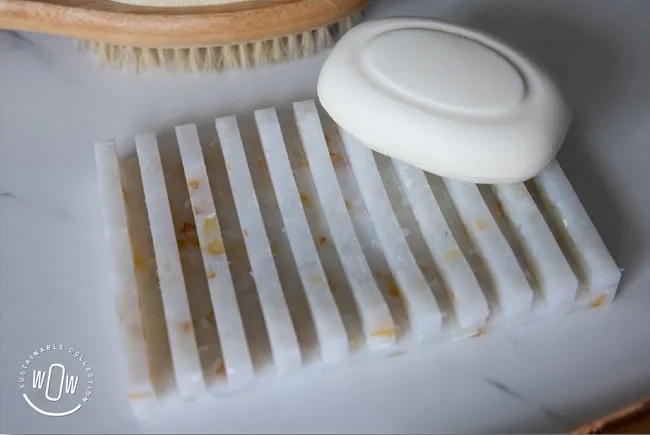 Zeepbakje van gerecycled plastic