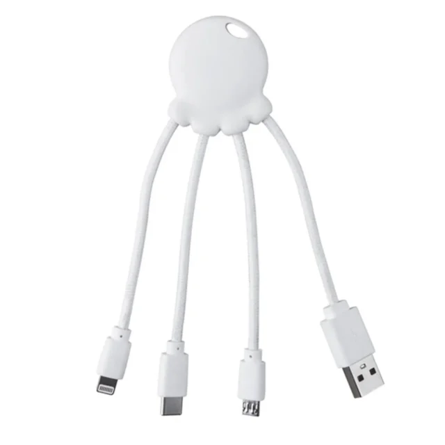 Xoopar Octopus multi-oplaadkabel met drie connectoren