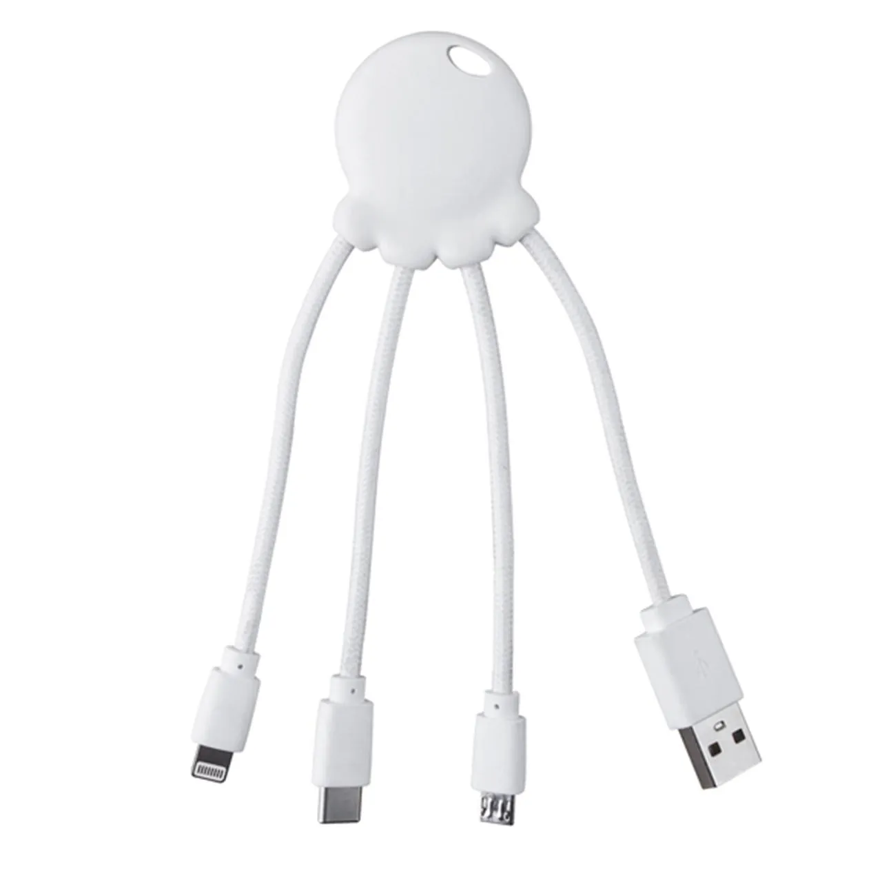 Xoopar Octopus multi-oplaadkabel met drie connectoren