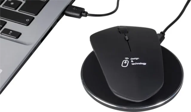Draadloze muis met basisstation