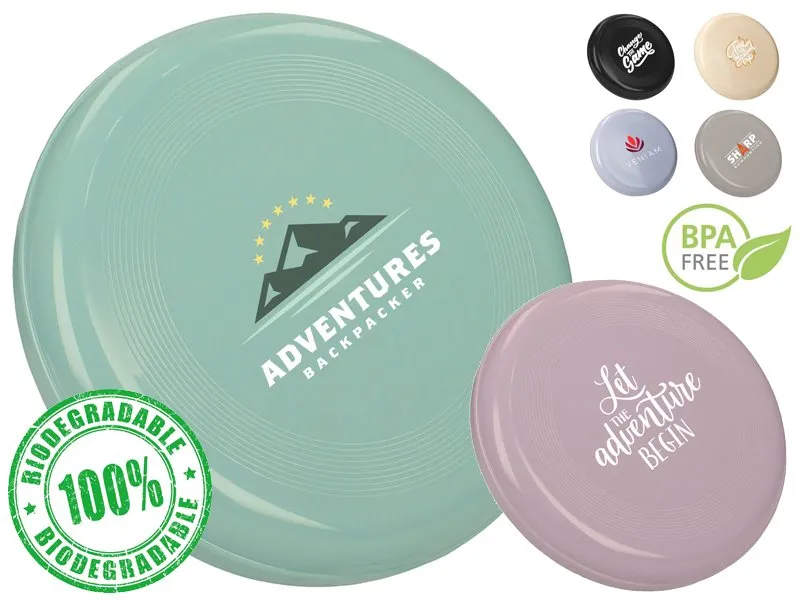 Ringvormige frisbee in natuurlijke kleur
