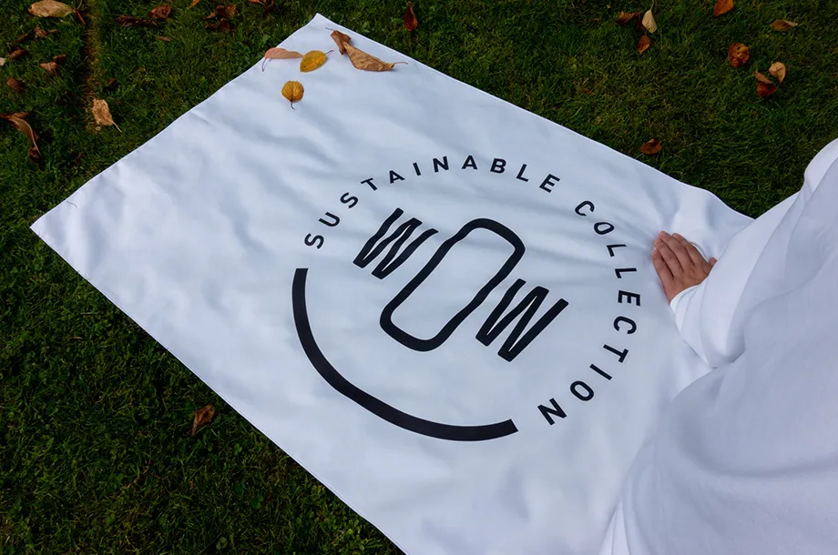 Microvezel sporthanddoek van gerecycled PET