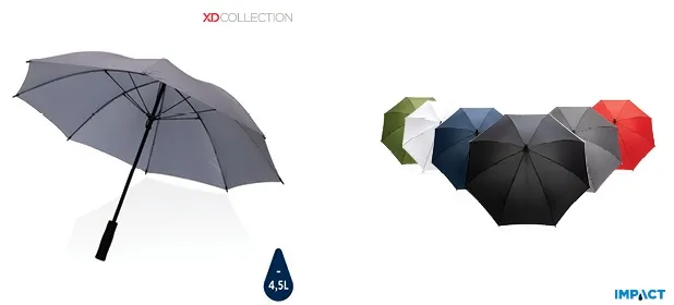 Stormparaplu van gerecycled RPET