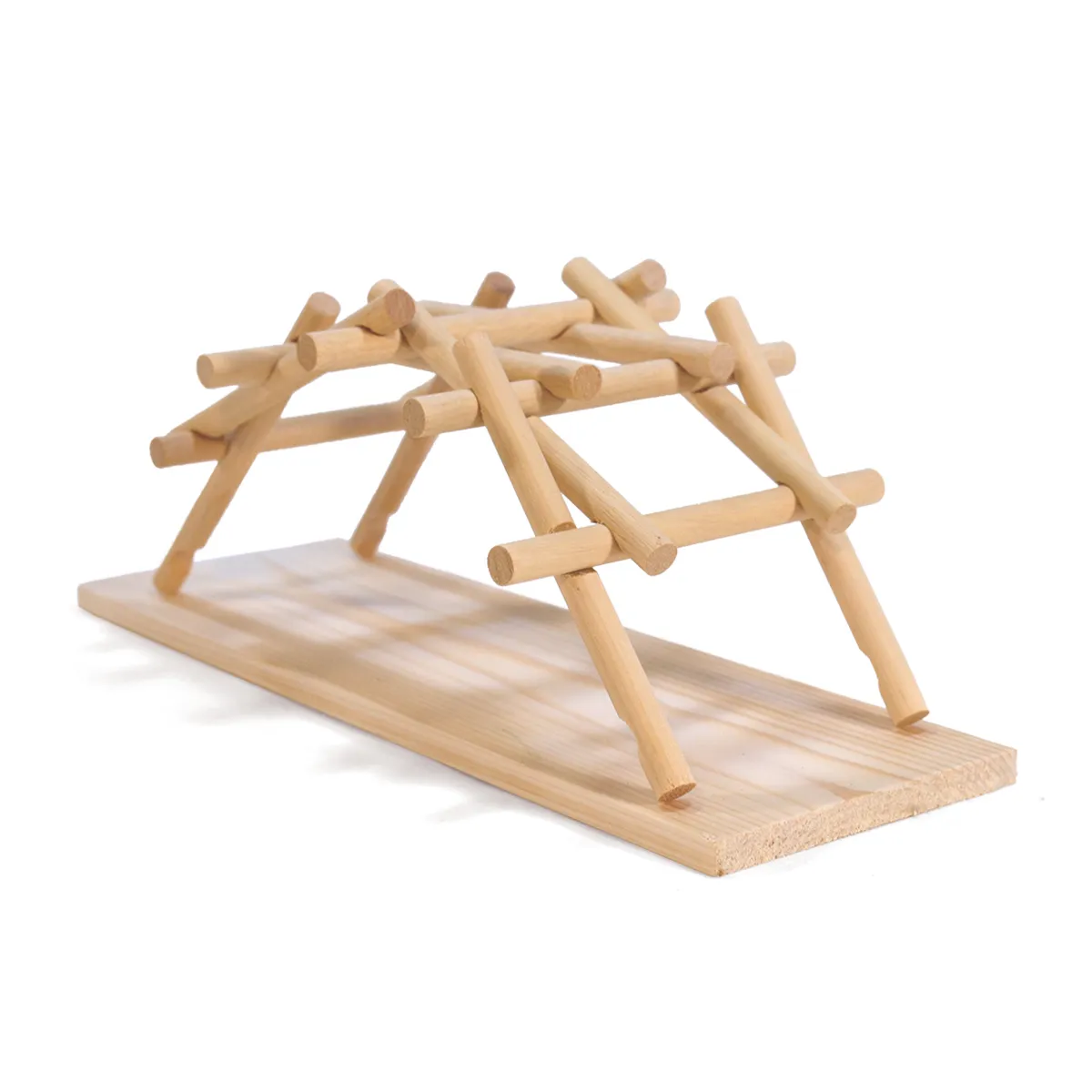 Bouwpakket van de noodbrug van Da Vinci