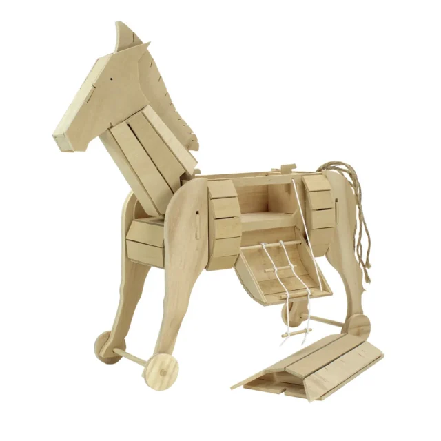 Bouwpakket van het Trojaanse paard