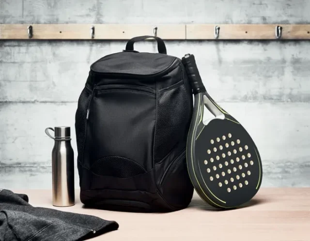 Sportrugzak met vak voor padelrackets