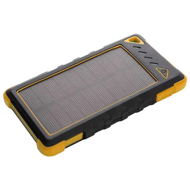 Zwart-gele Schwarzwolf Ikimba solar powerbank