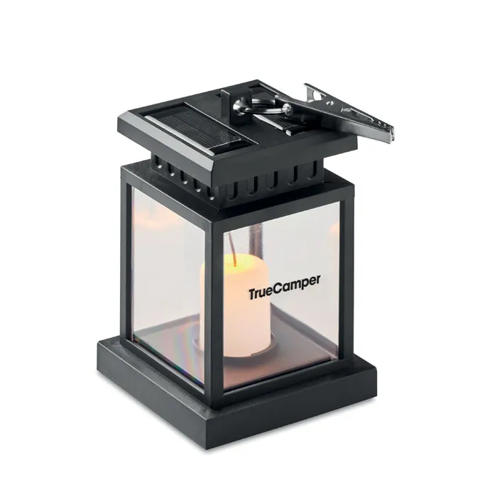 Buitenlantaarn met kaarsachtig LED-lampje