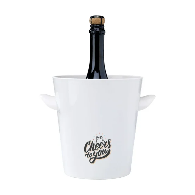 Champagnekoeler van Ocean Bound Plastic