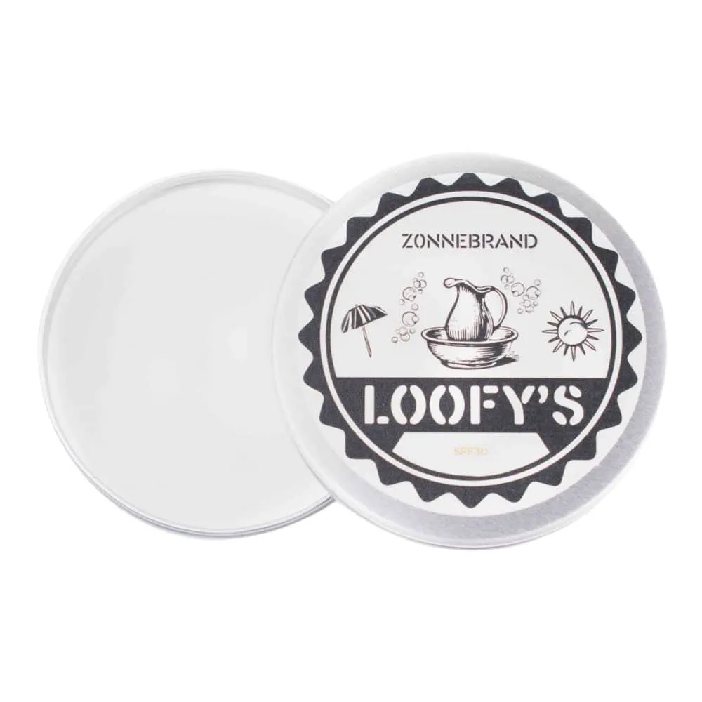 Aluminium blikje met zonnebrandcrème