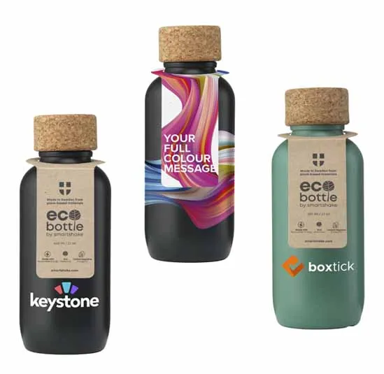 Waterfles met kurken draaidop