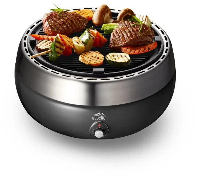 Compacte draagbare barbecue BBQ2GO