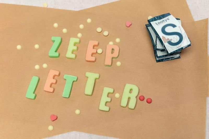 Zeepletter in FSC-papier verpakking