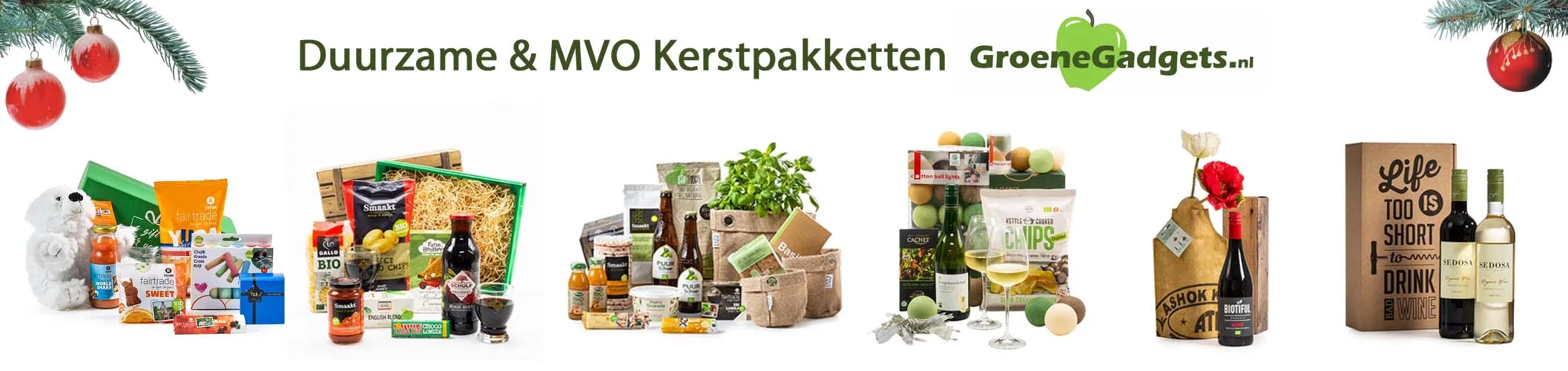 Duurzame & MVO kerstpakketten